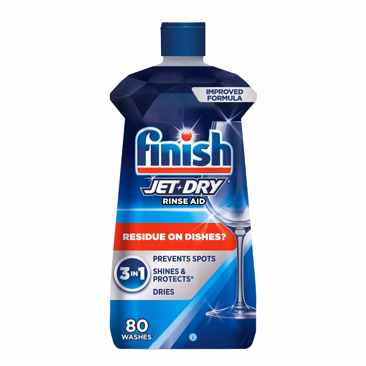 Jet-Dry Rinse Aid by finish - Non-toxic, STOP rated product free from harmful chemicals