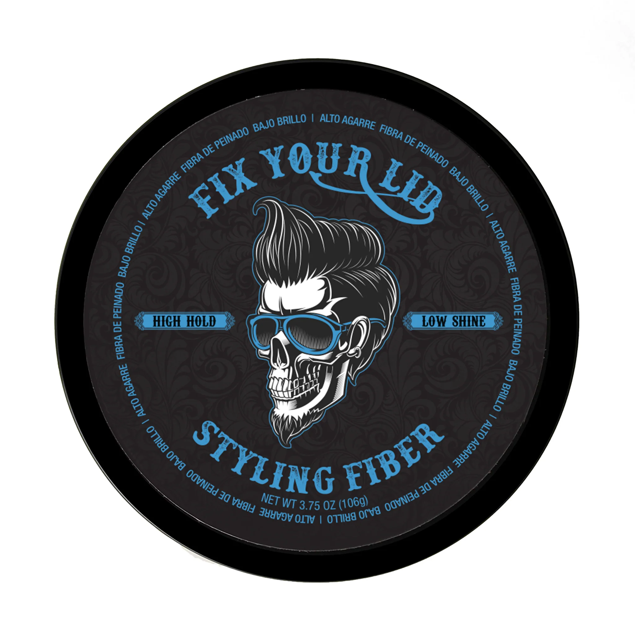 Styling Fiber by FIX YOUR LID - Non-toxic Hair Styling + Treatment product rated STOP by Million Marker, free from BPA, phthalates, and parabens