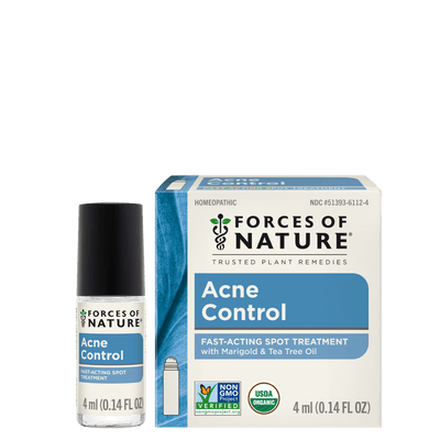 Acne Control by FORCES OF NATURE - Non-toxic Facial Care product rated SLOW by Million Marker, free from BPA, phthalates, and parabens