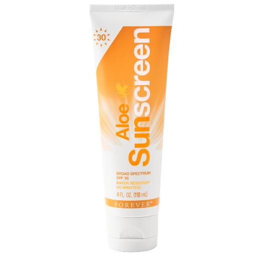 Aloe Sunscreen – Broad Spectrum SPF 30 by FOREVER - Non-toxic Sunscreens product rated STOP by Million Marker, free from BPA, phthalates, and parabens
