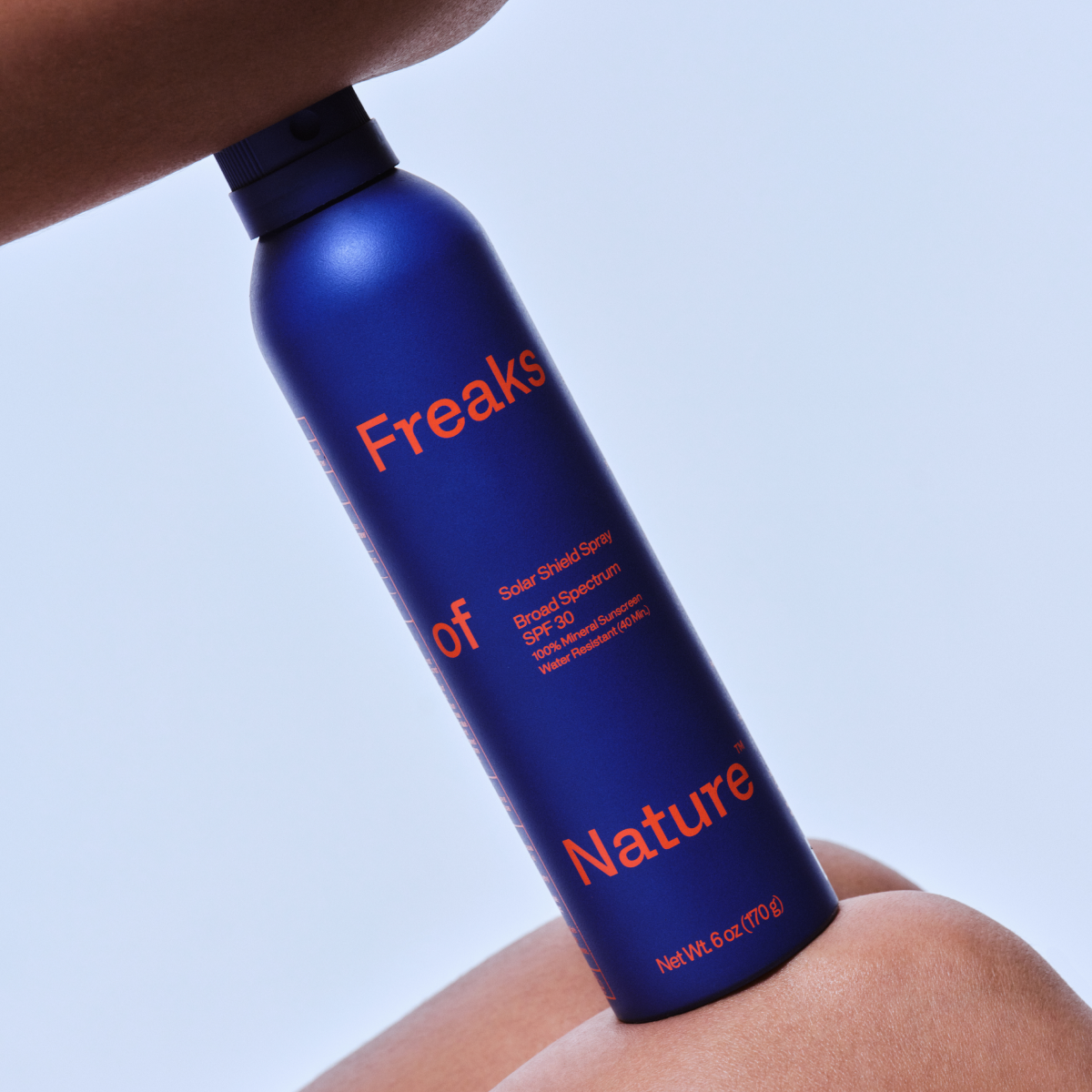 Solar Shield Spray Broad Spectrum SPF 30 100% Mineral Sunscreen by Freaks of Nature - Non-toxic, SLOW rated product free from harmful chemicals