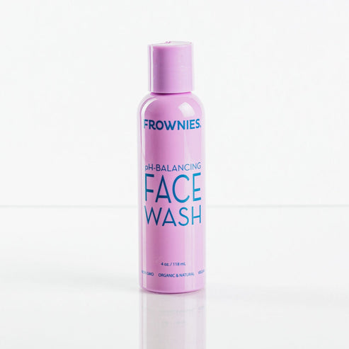 pH-Balancing-Face Wash by FROWNIES - Non-toxic Facial Care product rated SLOW by Million Marker, free from BPA, phthalates, and parabens