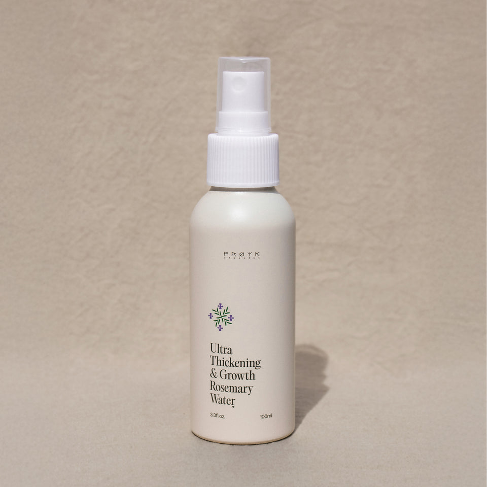 Ultra Thickening & Growth Rosemary Water by FROYA - Non-toxic, GO rated product free from harmful chemicals