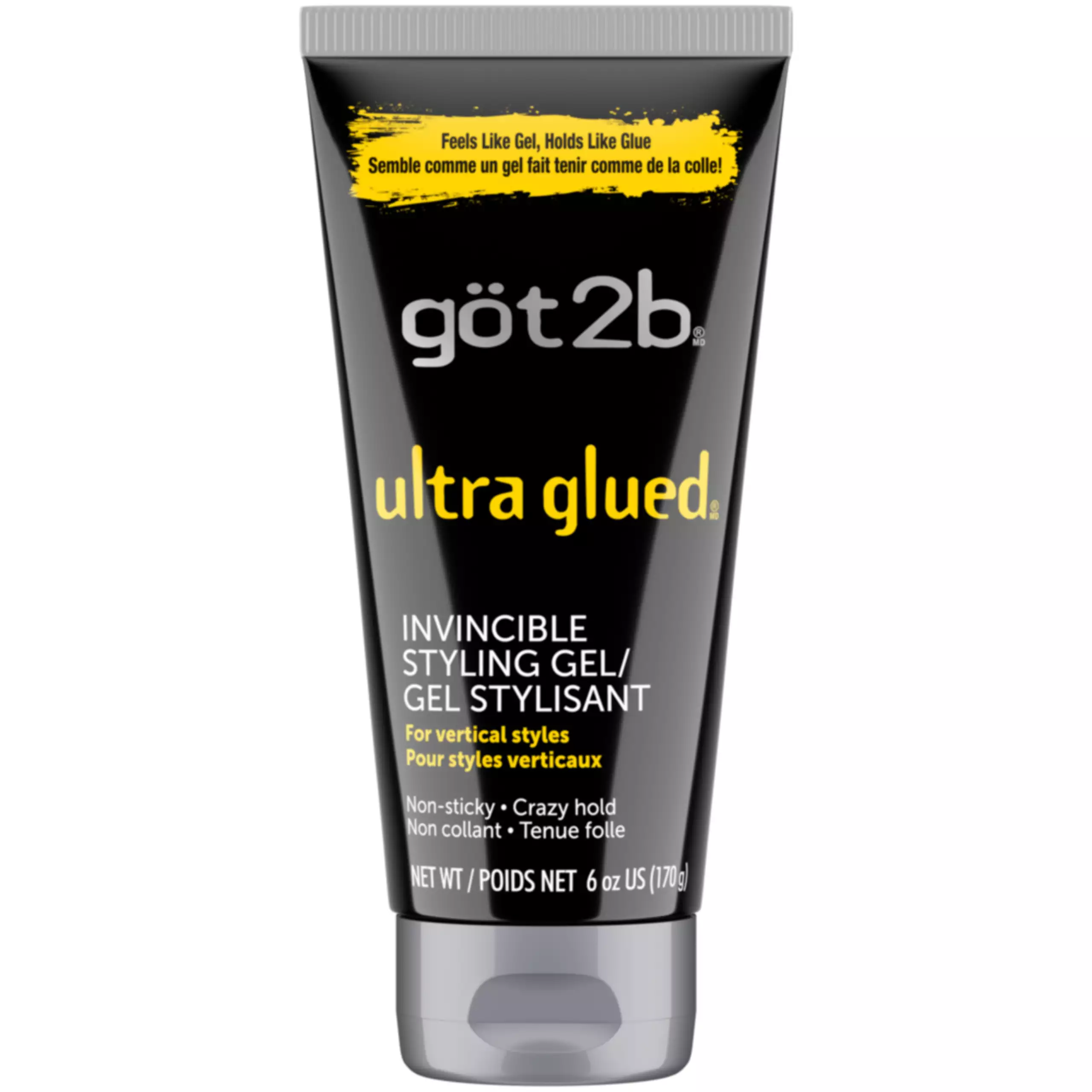Ultra Glued Invincible Styling Gel by göt2b - Non-toxic, STOP rated product free from harmful chemicals