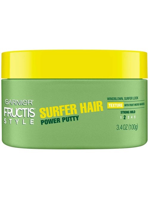 Fructis Style Power Putty Surfer Hair by GARNIER - Non-toxic Hair Styling + Treatment product rated STOP by Million Marker, free from BPA, phthalates, and parabens