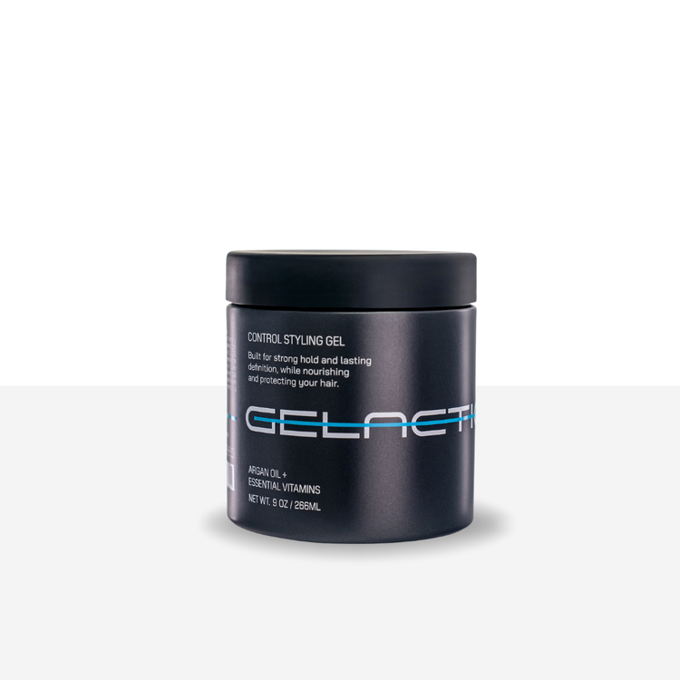 Max Control Styling Hair Gel by GELACTICA - Non-toxic Hair Styling + Treatment product rated STOP by Million Marker, free from BPA, phthalates, and parabens