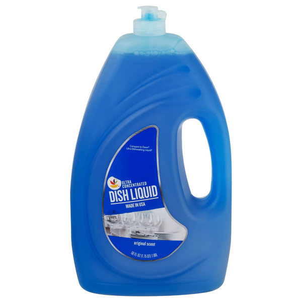 Ultra Concentrated Dish Liquid - Original Scent by Giant - Non-toxic Dish Soap + Detergent product rated STOP by Million Marker, free from BPA, phthalates, and parabens