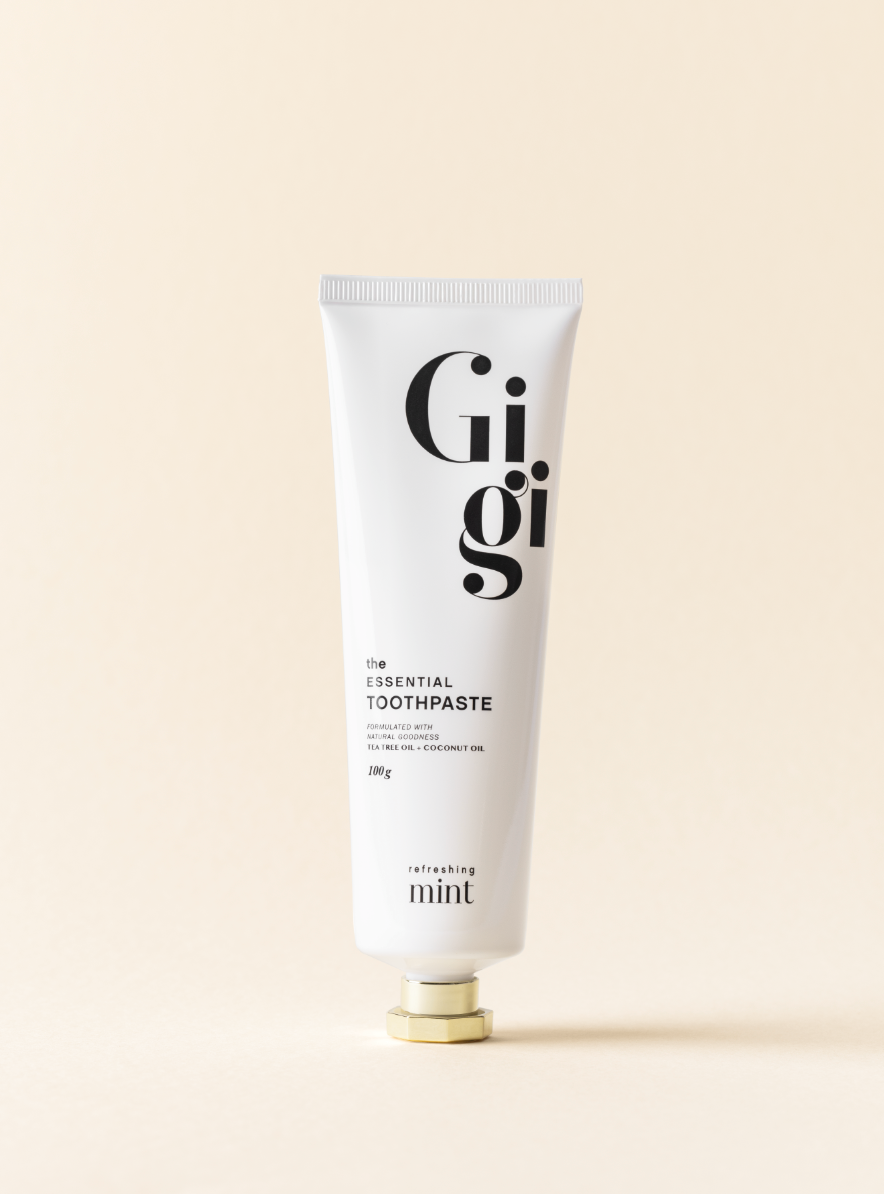 The Essential Toothpaste by GiGi - Non-toxic Oral Care product rated SLOW by Million Marker, free from BPA, phthalates, and parabens