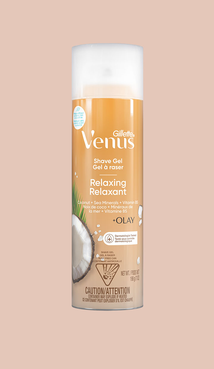 Venus Relaxing Shave Gel by Gillette - Non-toxic, STOP rated product free from harmful chemicals