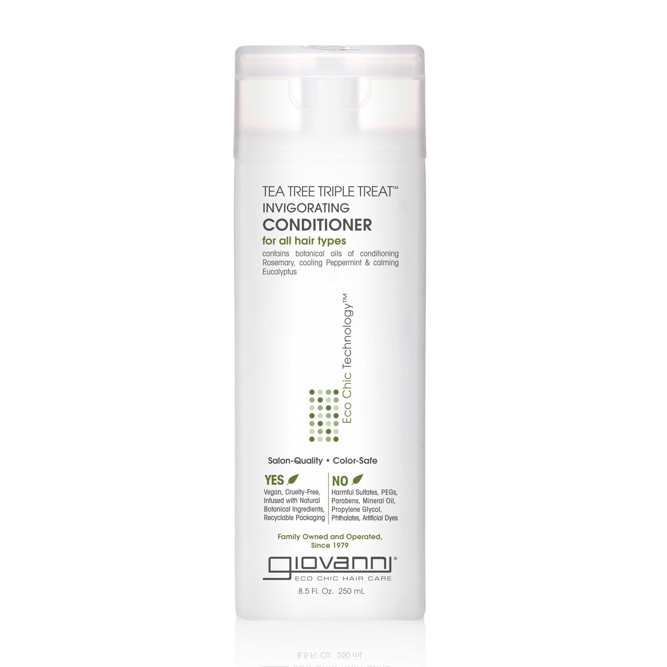 Tea Tree Triple Threat Conditioner by giovanni - Non-toxic, STOP rated product free from harmful chemicals