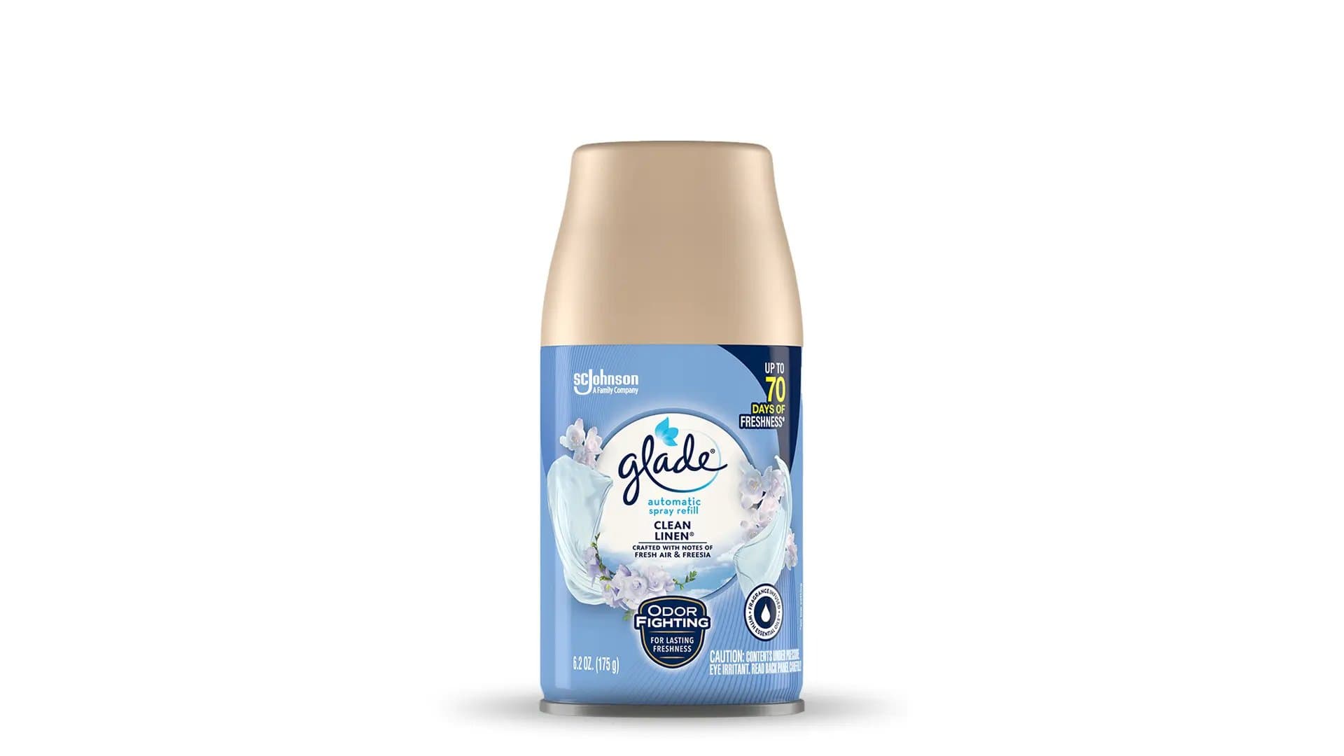Air Freshener Spray - Clean Linen by glade - Non-toxic, STOP rated product free from harmful chemicals