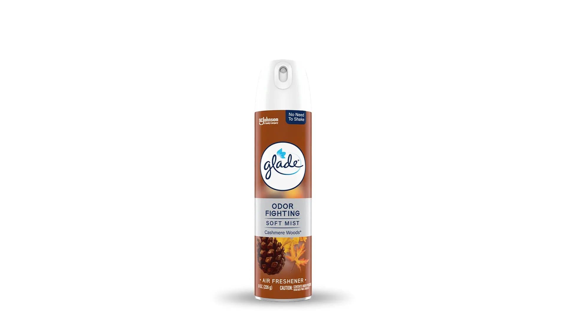 Odor Fighting Air Freshener - Cashmere Woods by glade - Non-toxic, STOP rated product free from harmful chemicals