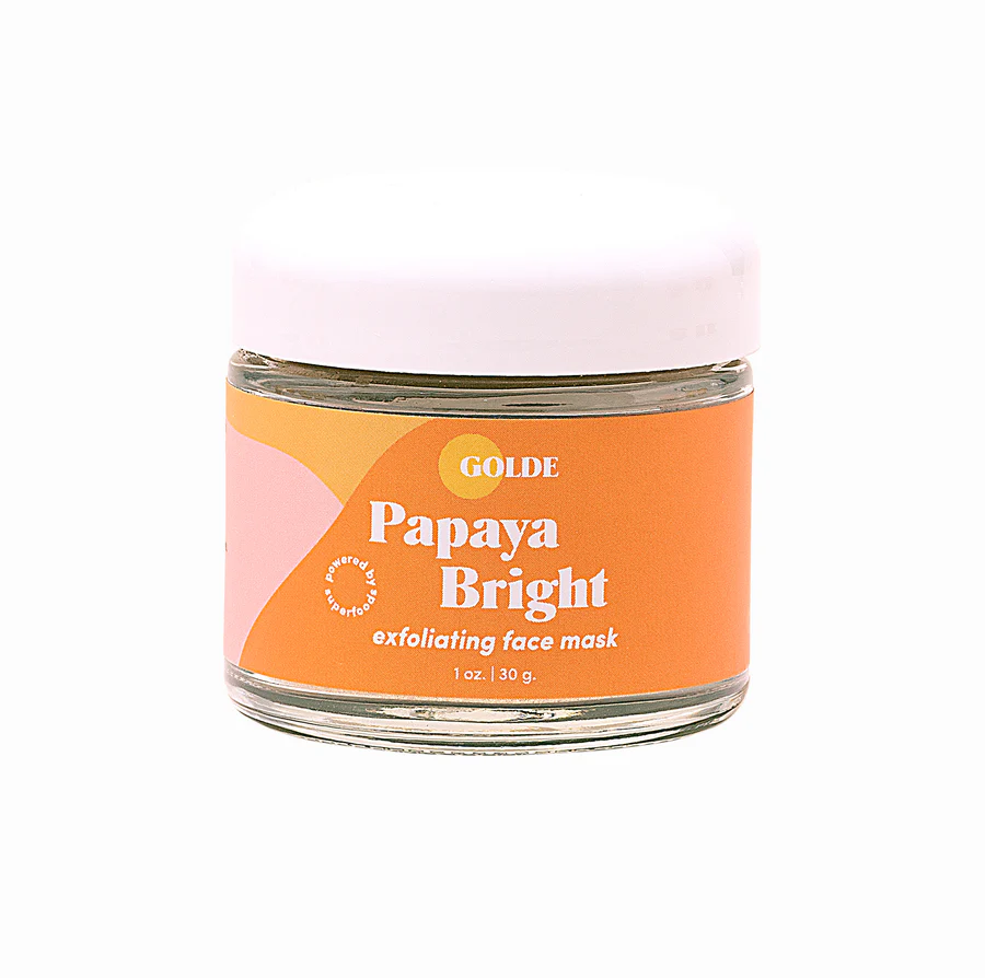 Papaya Bright Face Mask by Golde - Non-toxic, GO rated product free from harmful chemicals