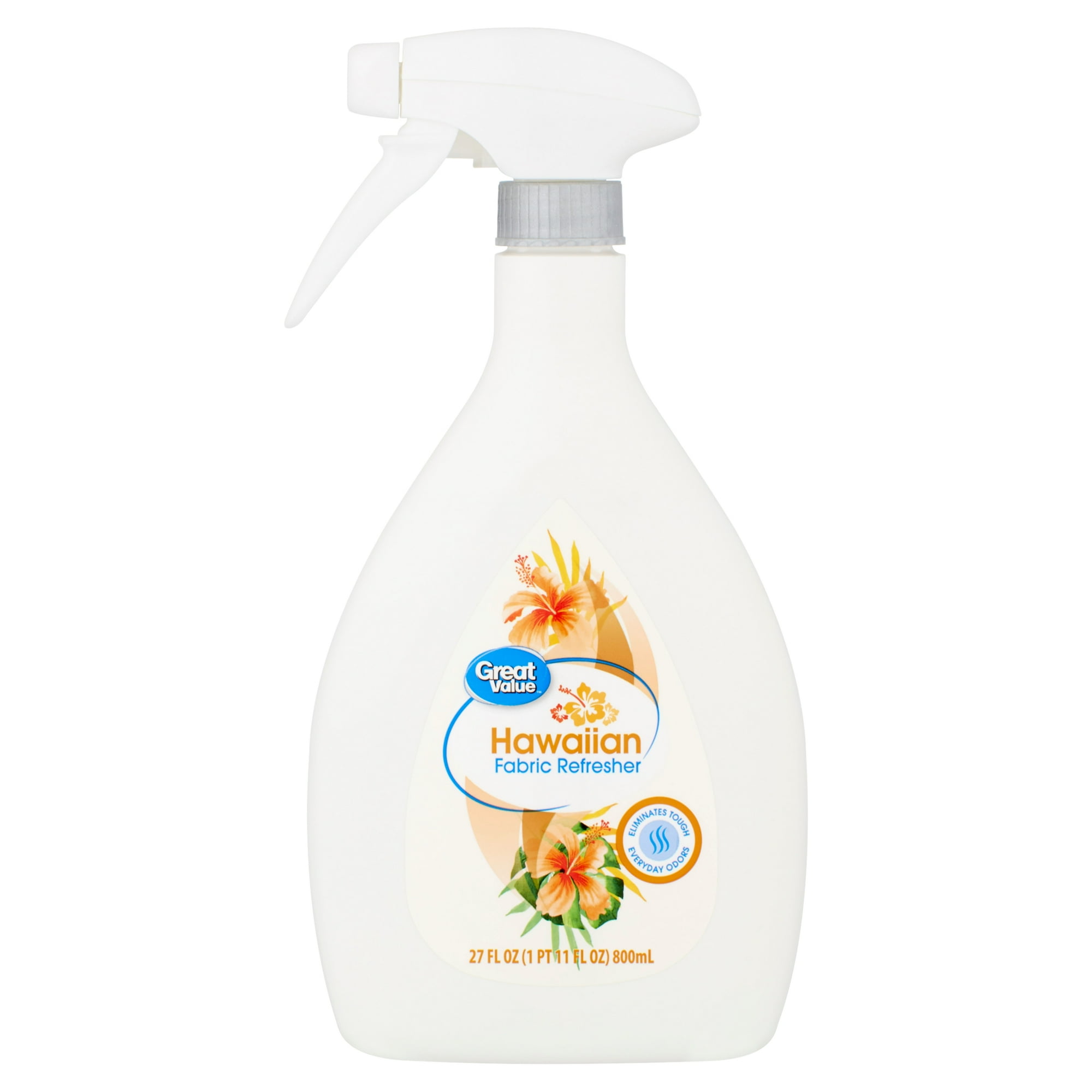 Fabric Air Refresher - Hawaiian by Great Value - Non-toxic Air Fresheners product rated STOP by Million Marker, free from BPA, phthalates, and parabens