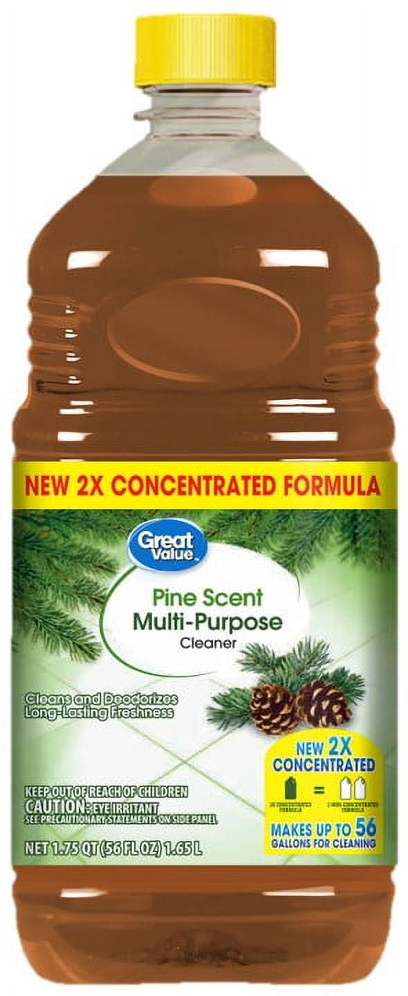 Multi-Purpose Cleaner - Pine Scent by Great Value - Non-toxic, STOP rated product free from harmful chemicals