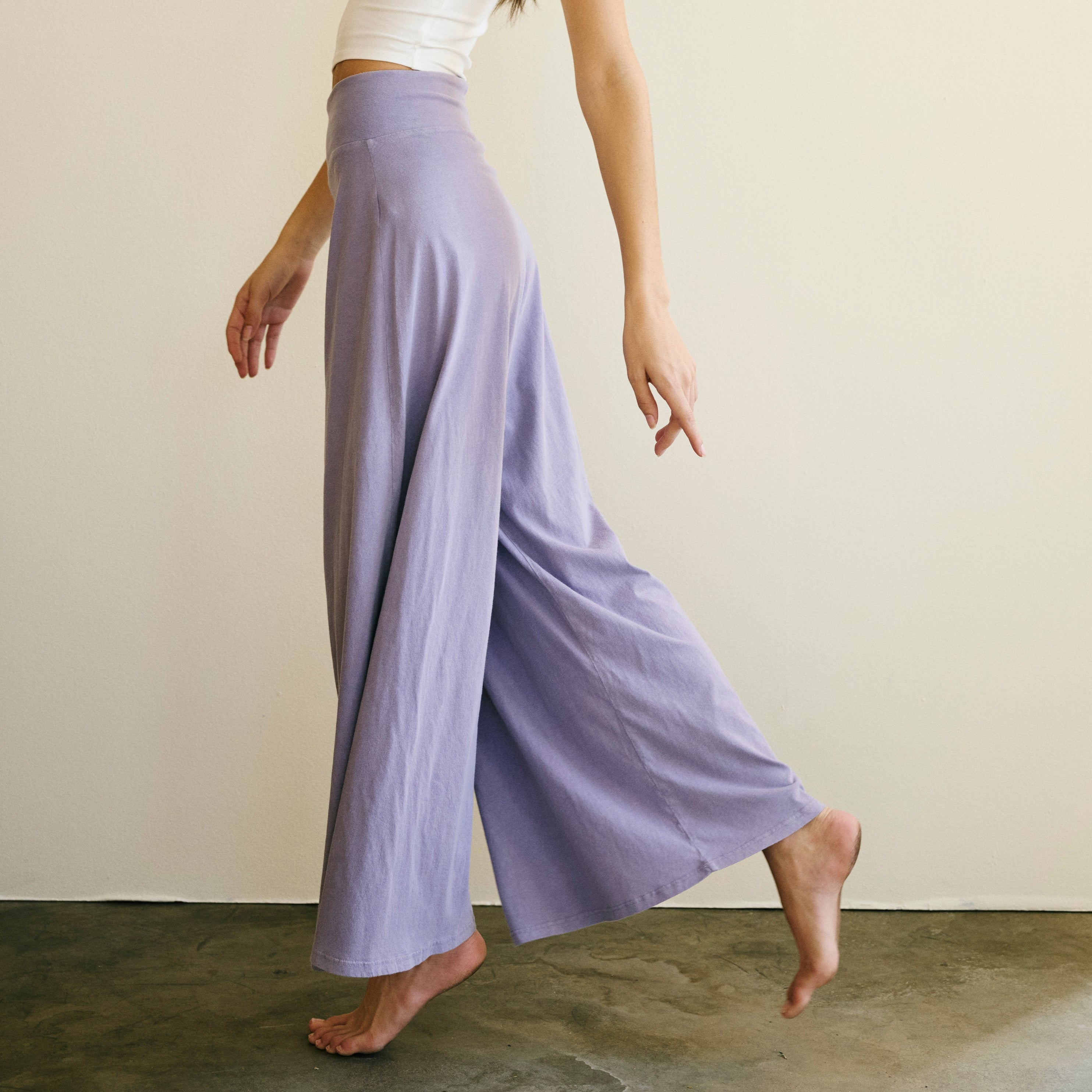 High-Waist Relaxed Wide-Leg Pant by GROCERIES - Non-toxic Clothes product rated GO by Million Marker, free from BPA, phthalates, and parabens