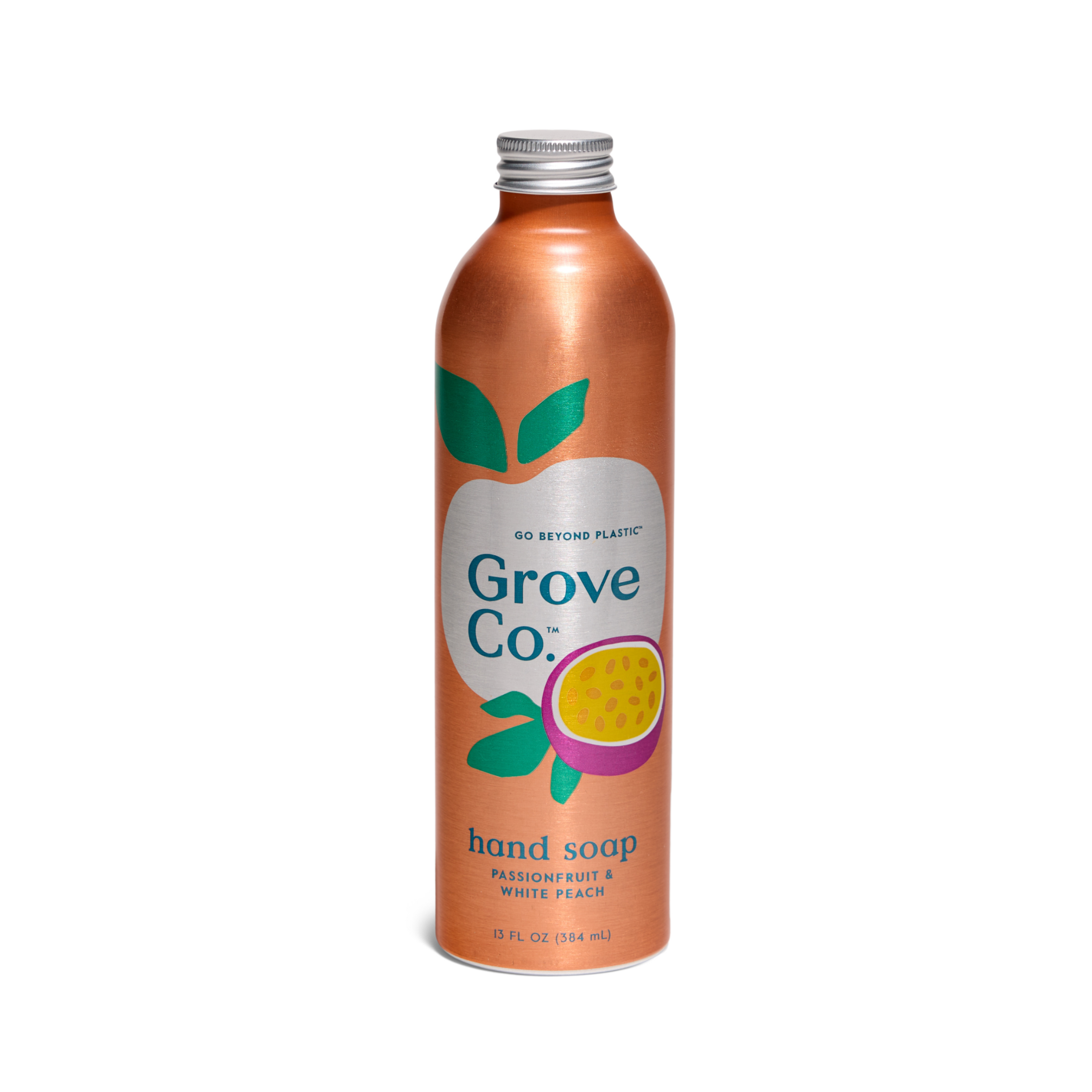 Hydrating Hand Soap, Refill - Passionfruit & White Peach by Grove Co. - Non-toxic Soaps + Body Washes product rated SLOW by Million Marker, free from BPA, phthalates, and parabens