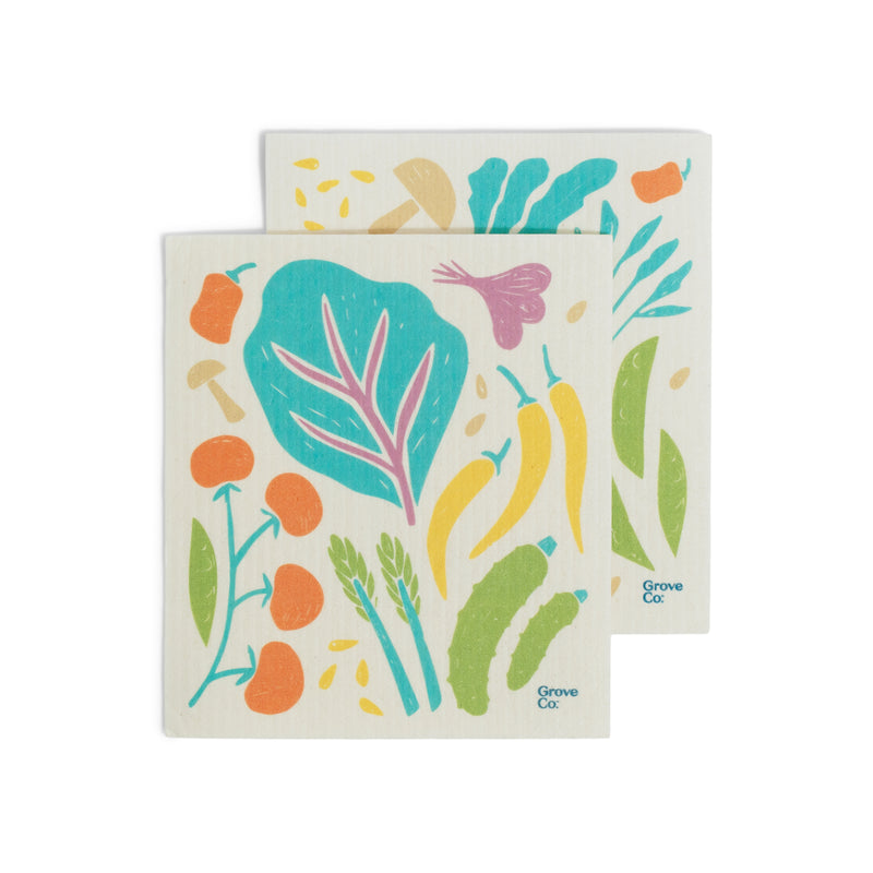 Swedish Dishcloths by Grove Co. - Non-toxic, GO rated product free from harmful chemicals