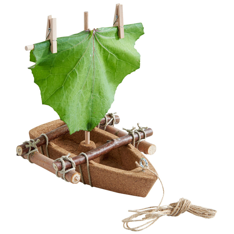 Terra Kids Cork Boat DIY Activity Kit by HABA - Non-toxic, GO rated product free from harmful chemicals