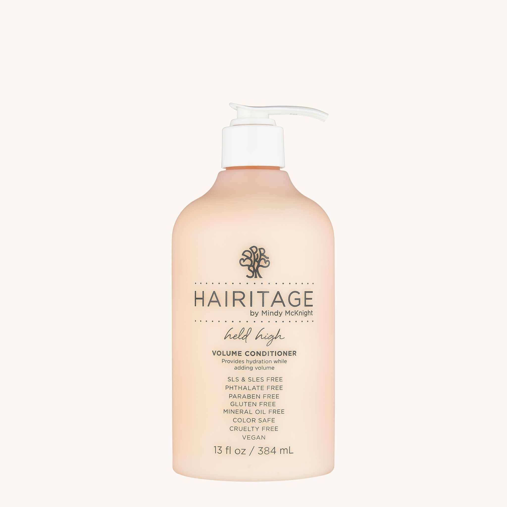 Held High Volume Conditioner by HAIRITAGE by Mindy McKnight - Non-toxic, STOP rated product free from harmful chemicals
