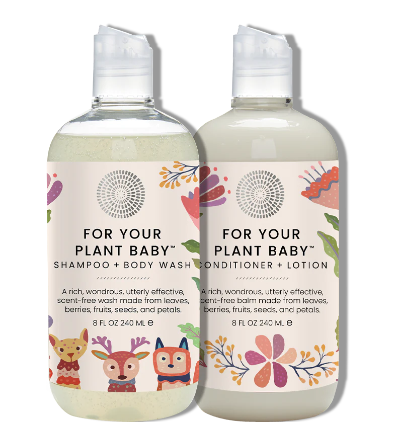 Natural Plant Baby Shampoo + Conditioner by Hairprint - Non-toxic, GO rated product free from harmful chemicals