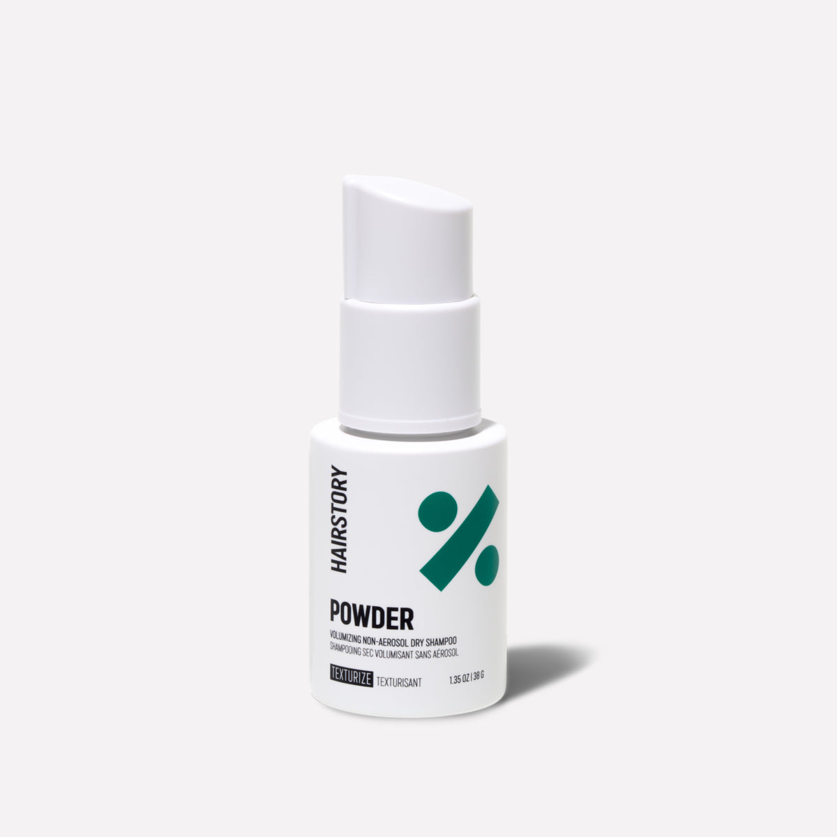 Powder Volumizing Non-Aerosol Dry Shampoo by HAIRSTORY - Non-toxic Shampoos + Conditioners product rated SLOW by Million Marker, free from BPA, phthalates, and parabens