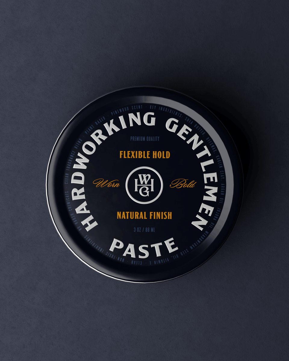 Paste by HARDWORKING GENTLEMEN - Non-toxic, SLOW rated product free from harmful chemicals