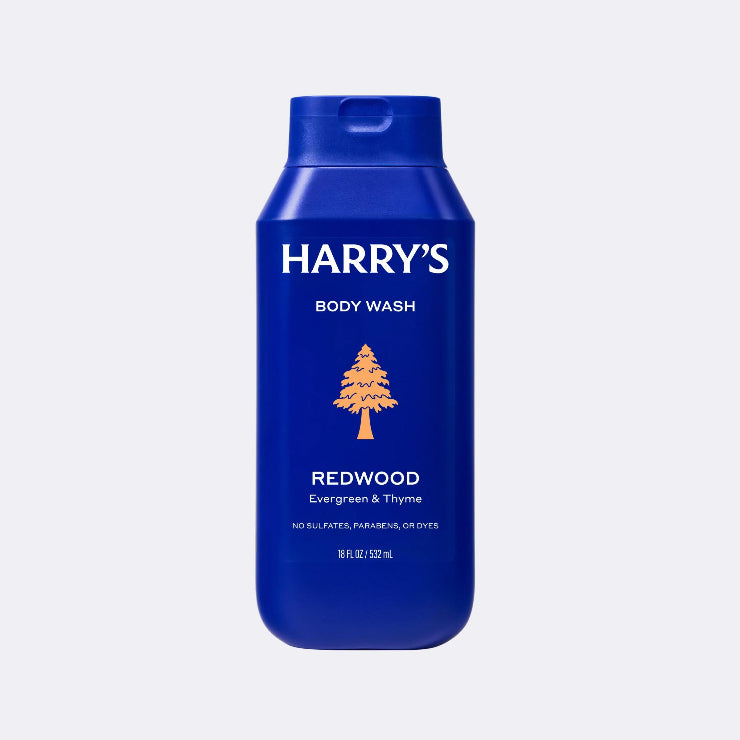 Body Wash - Redwood by HARRY'S - Non-toxic, STOP rated product free from harmful chemicals