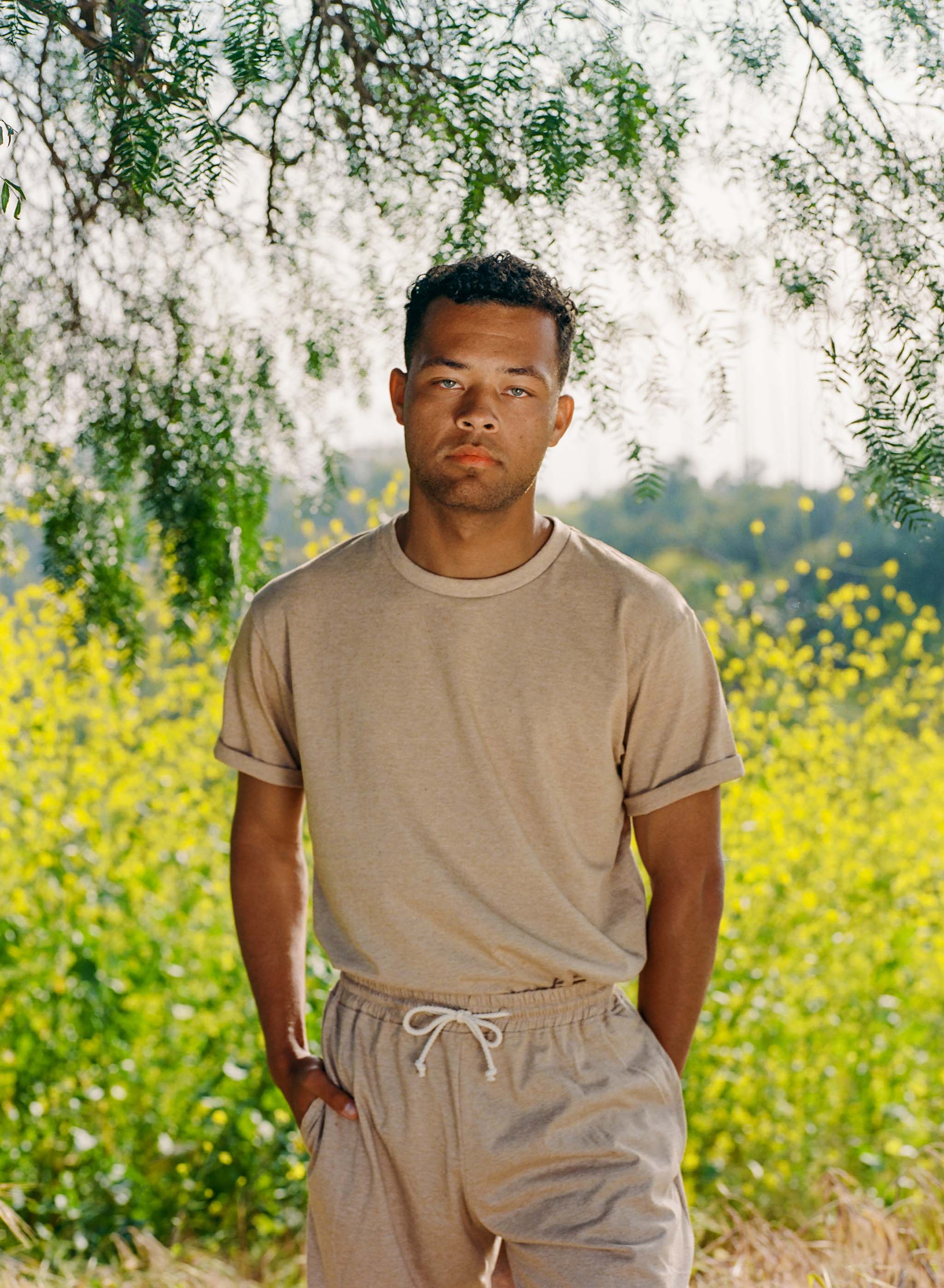 Men's Organic Heirloom Brown Crew Tee by Harvest & Mill - Non-toxic, GO rated product free from harmful chemicals