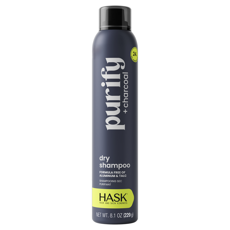Purify + Charcoal Dry Shampoo by HASK HAIR AND SKIN KINDNESS - Non-toxic, STOP rated product free from harmful chemicals