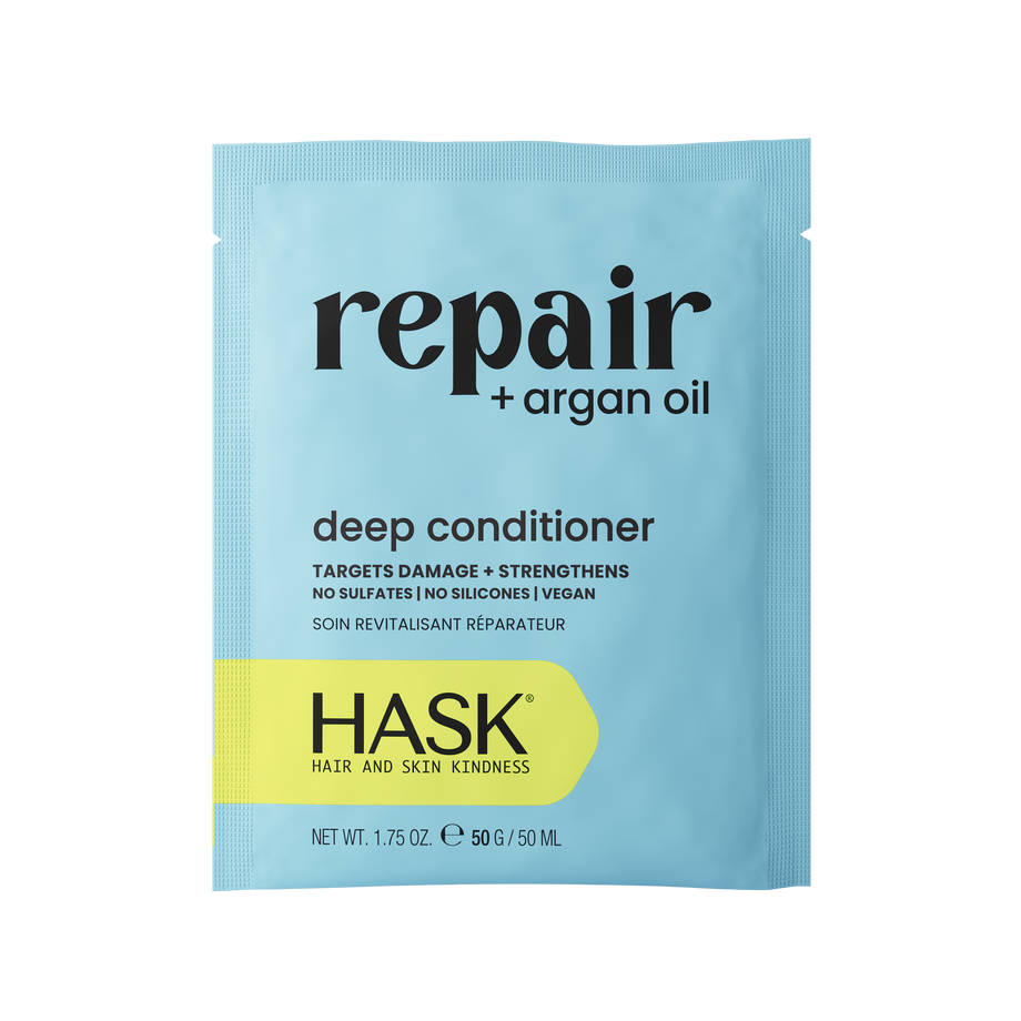 Repair + Argan Oil Deep Conditioner by HASK HAIR AND SKIN KINDNESS - Non-toxic, STOP rated product free from harmful chemicals