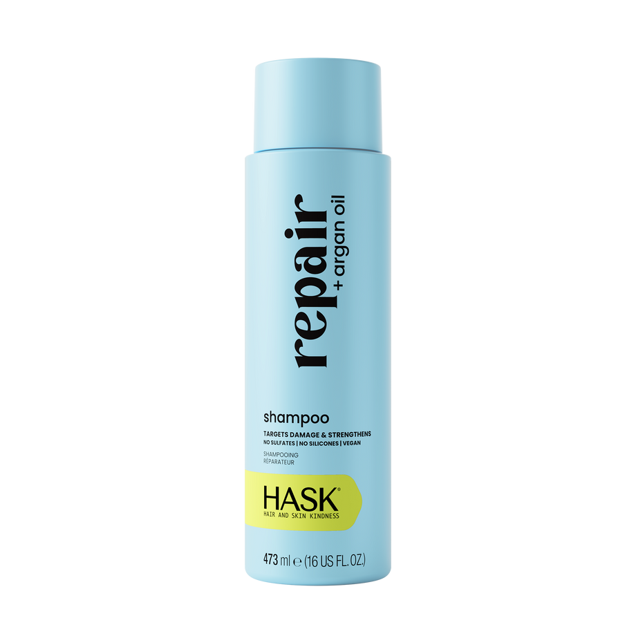 Repair + Argan Oil Shampoo by HASK HAIR AND SKIN KINDNESS - Non-toxic, STOP rated product free from harmful chemicals