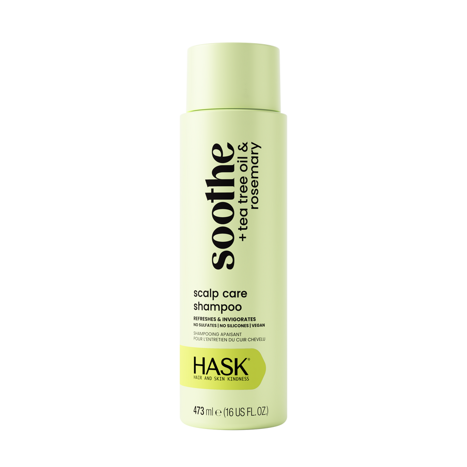 Soothe Tea Tree OIl & Rosemary Shampoo by HASK HAIR AND SKIN KINDNESS - Non-toxic, STOP rated product free from harmful chemicals