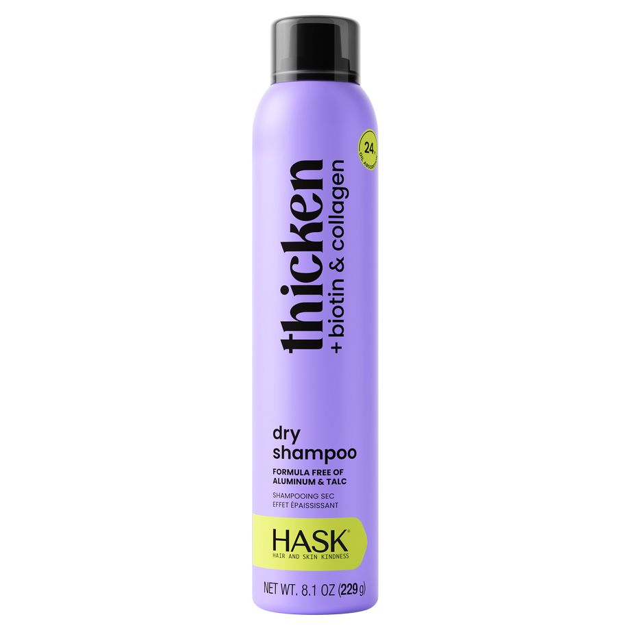 Thicken + Biotin & Collagen Dry Shampoo by HASK HAIR AND SKIN KINDNESS - Non-toxic, STOP rated product free from harmful chemicals