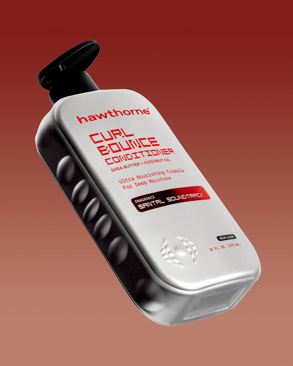 Curl Bounce Conditioner Shea Butter + Coconut Oil - Santal Soundtrack by hawthorne - Non-toxic Shampoos + Conditioners product rated STOP by Million Marker, free from BPA, phthalates, and parabens