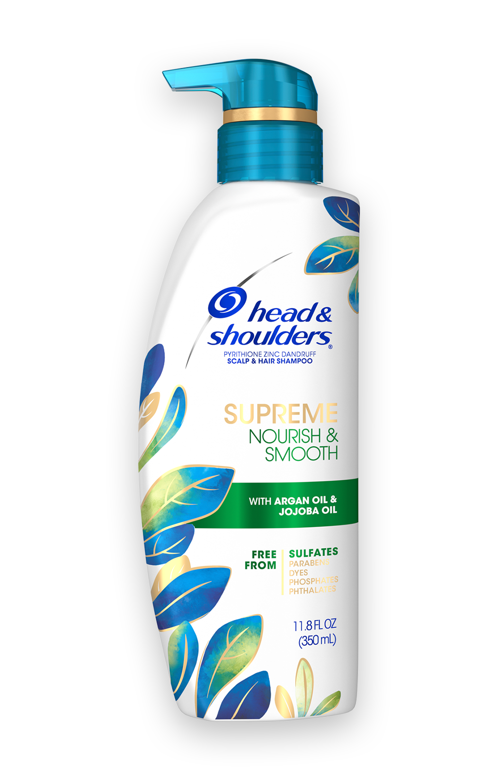 Pyrithione Zinc Dandruff Scalp & Hair Shampoo - Supreme Nourish & Smooth by head & shoulders - Non-toxic, STOP rated product free from harmful chemicals