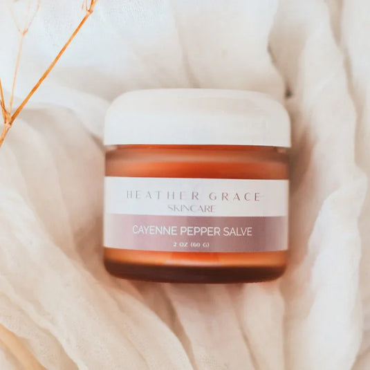 Cayenne Pepper Salve by HEATHER GRACE SKINCARE - Non-toxic Body Oils, Butters + Lotions product rated SLOW by Million Marker, free from BPA, phthalates, and parabens