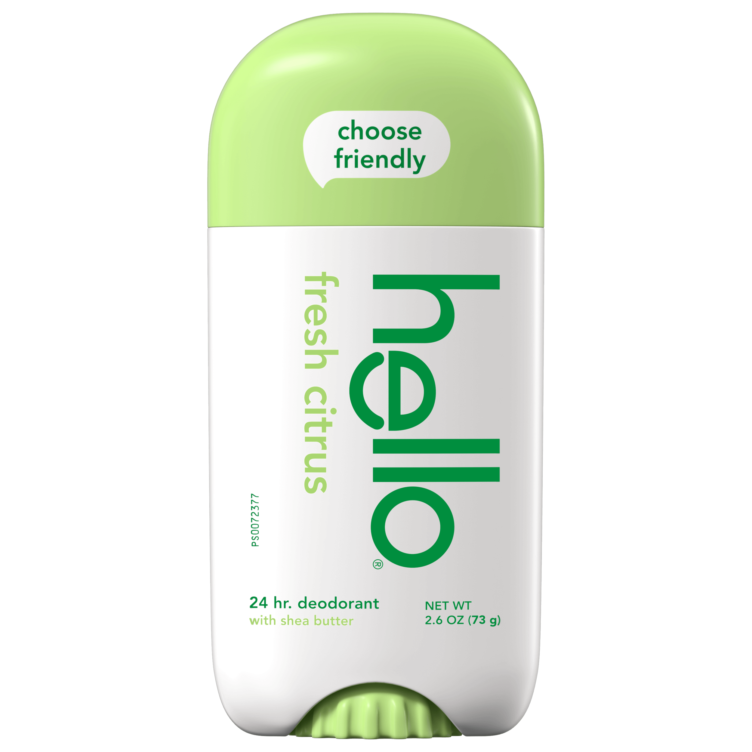 24 Hr. Deodorant - Fresh Citrus by hello - Non-toxic, STOP rated product free from harmful chemicals