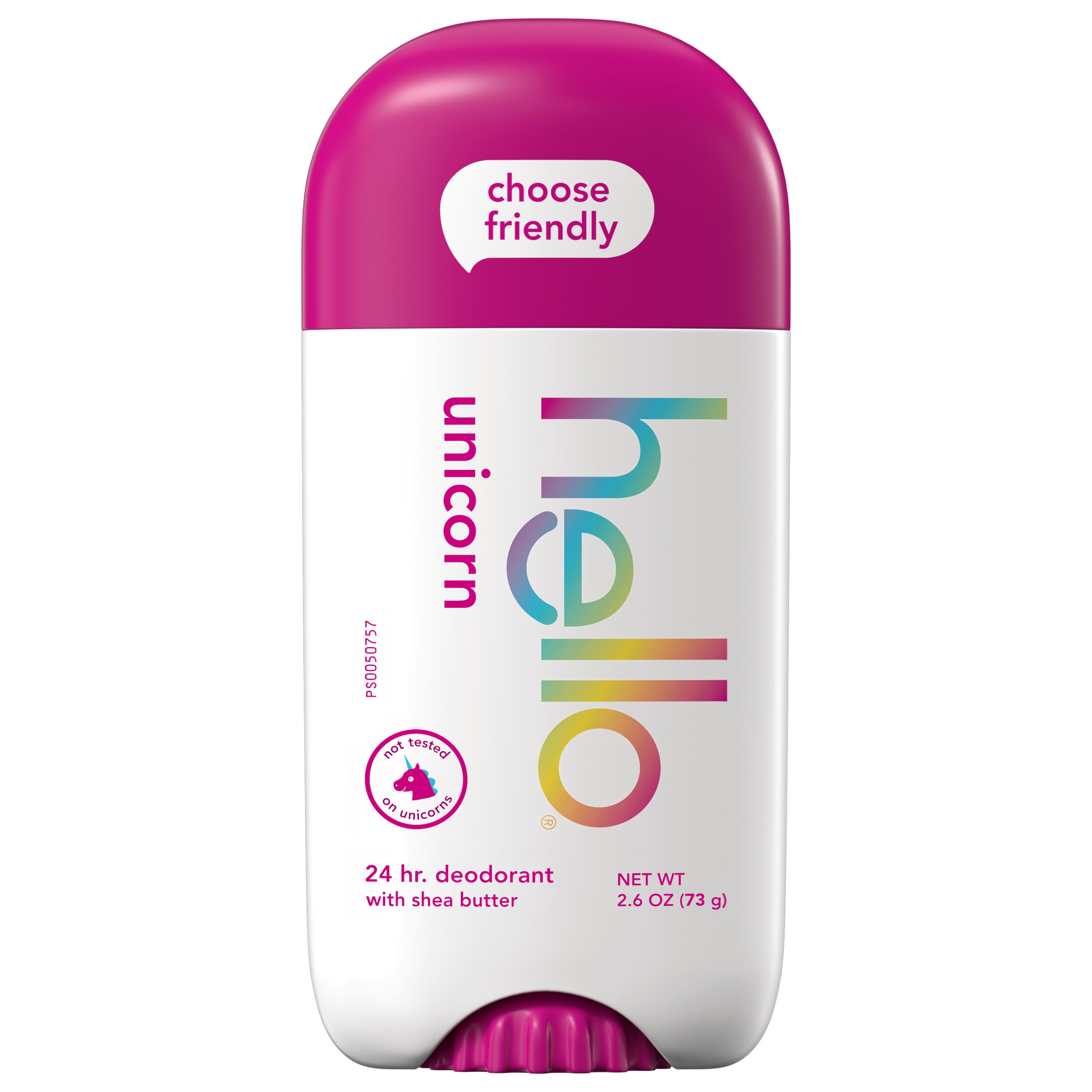24 Hr. Deodorant - Unicorn by hello - Non-toxic, STOP rated product free from harmful chemicals