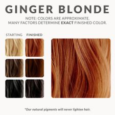 Ginger Blonde Henna Hair Dye by Henna Color Lab - Non-toxic, GO rated product free from harmful chemicals