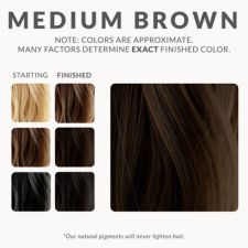 Medium Brown Henna Hair Dye by Henna Color Lab - Non-toxic, GO rated product free from harmful chemicals