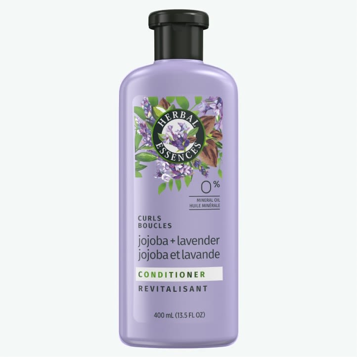 Curls Conditioner - Jojoba + Lavender by HERBAL ESSENCES - Non-toxic, STOP rated product free from harmful chemicals