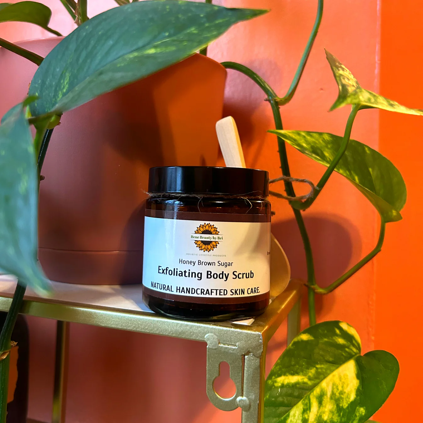 Honey Brown Sugar Scrub by Herbal Everythings - Non-toxic, GO rated product free from harmful chemicals