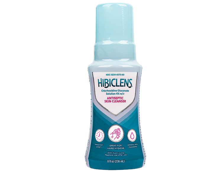Antiseptic & Antimicrobial Skin Cleanser by HIBICLENS - Non-toxic Soaps + Body Washes product rated STOP by Million Marker, free from BPA, phthalates, and parabens