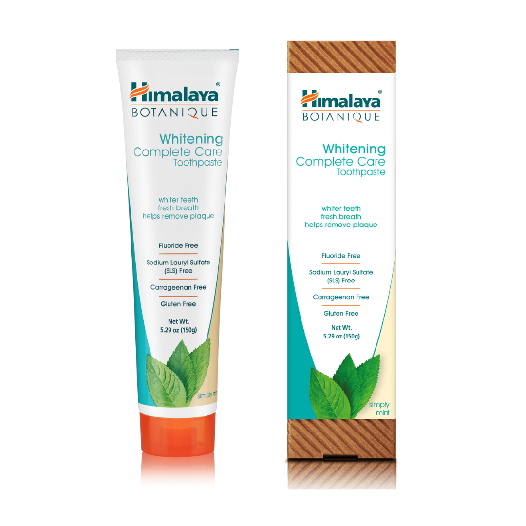 Whitening Complete Care Toothpaste by Himalaya - Non-toxic, SLOW rated product free from harmful chemicals
