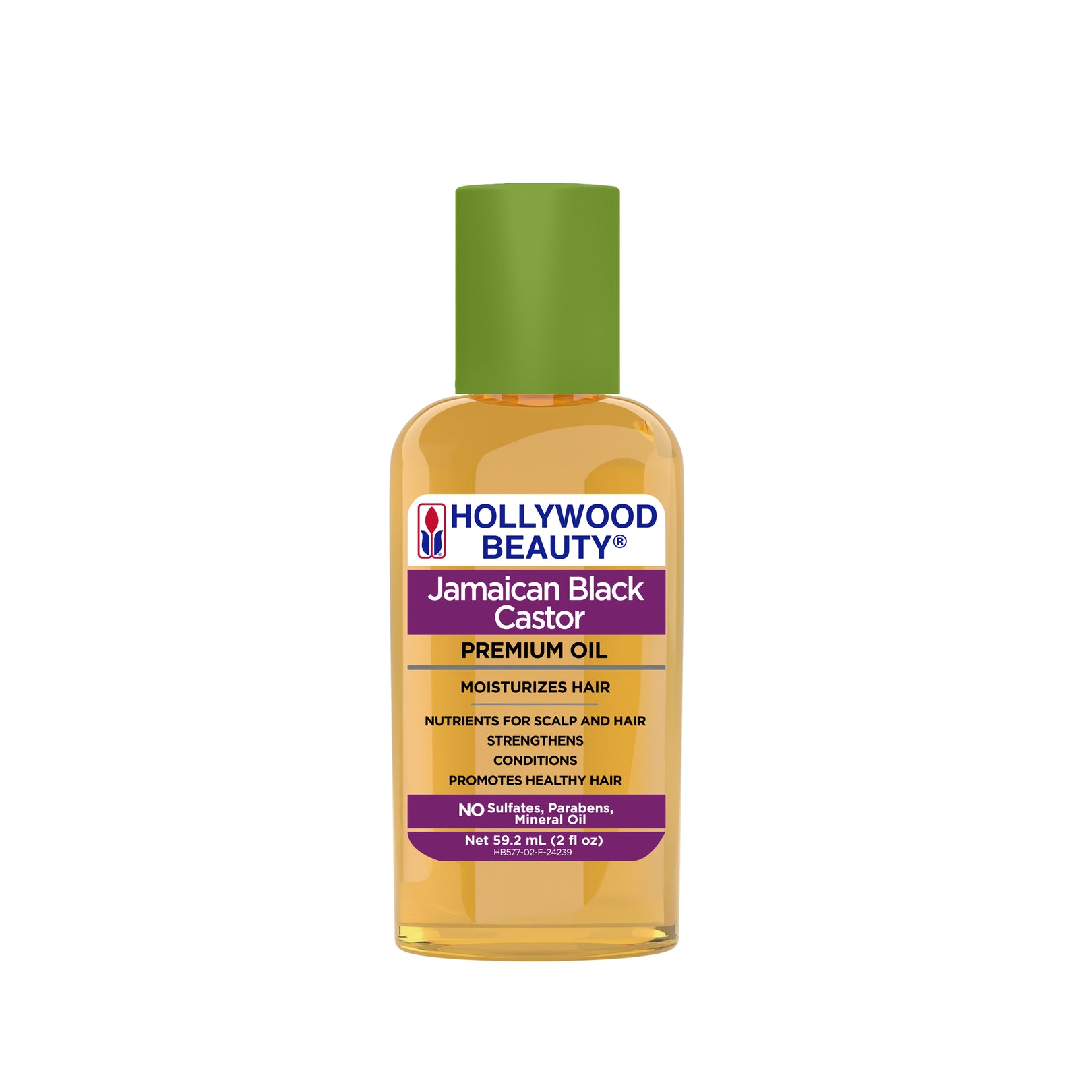 Jamaican Black Castor Oil by HOLLYWOOD BEauTY - Non-toxic Hair Styling + Treatment product rated STOP by Million Marker, free from BPA, phthalates, and parabens