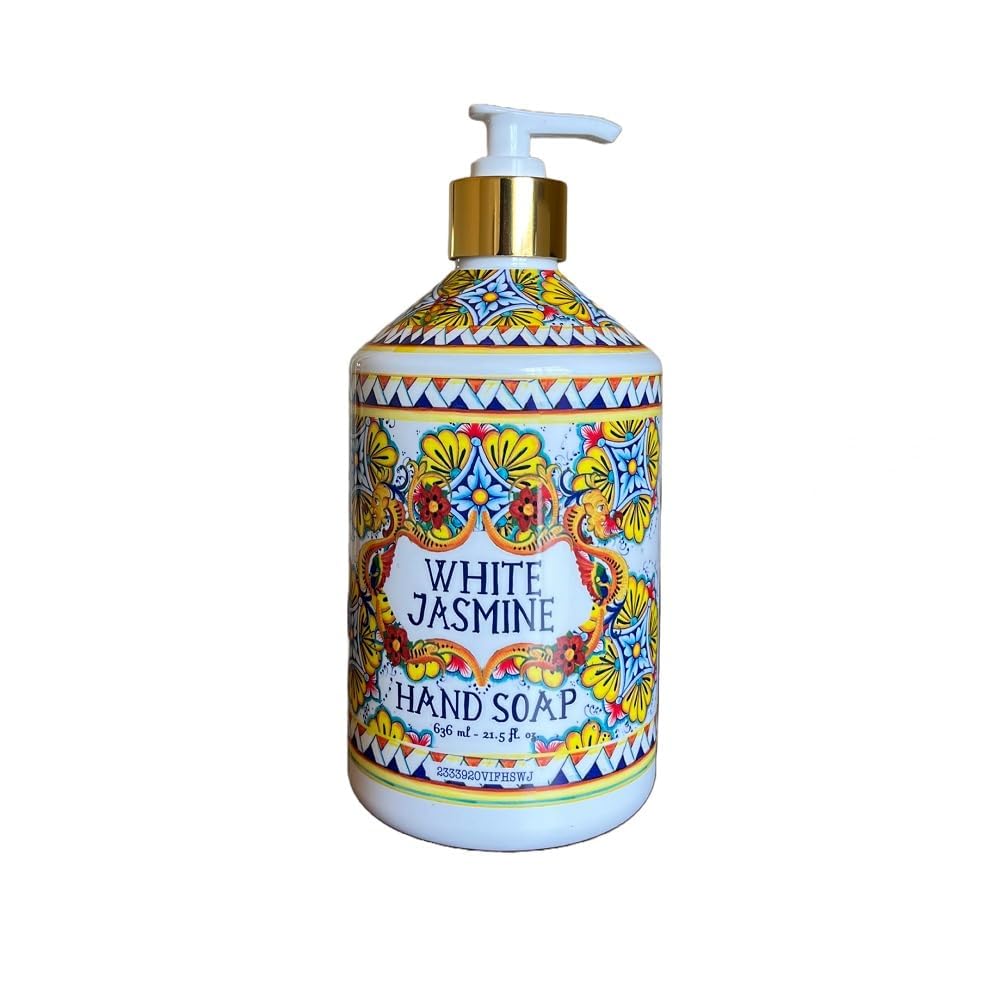 Villa Flora Hand Soap – White Jasmine by Home & Body Company - Non-toxic Soaps + Body Washes product rated STOP by Million Marker, free from BPA, phthalates, and parabens