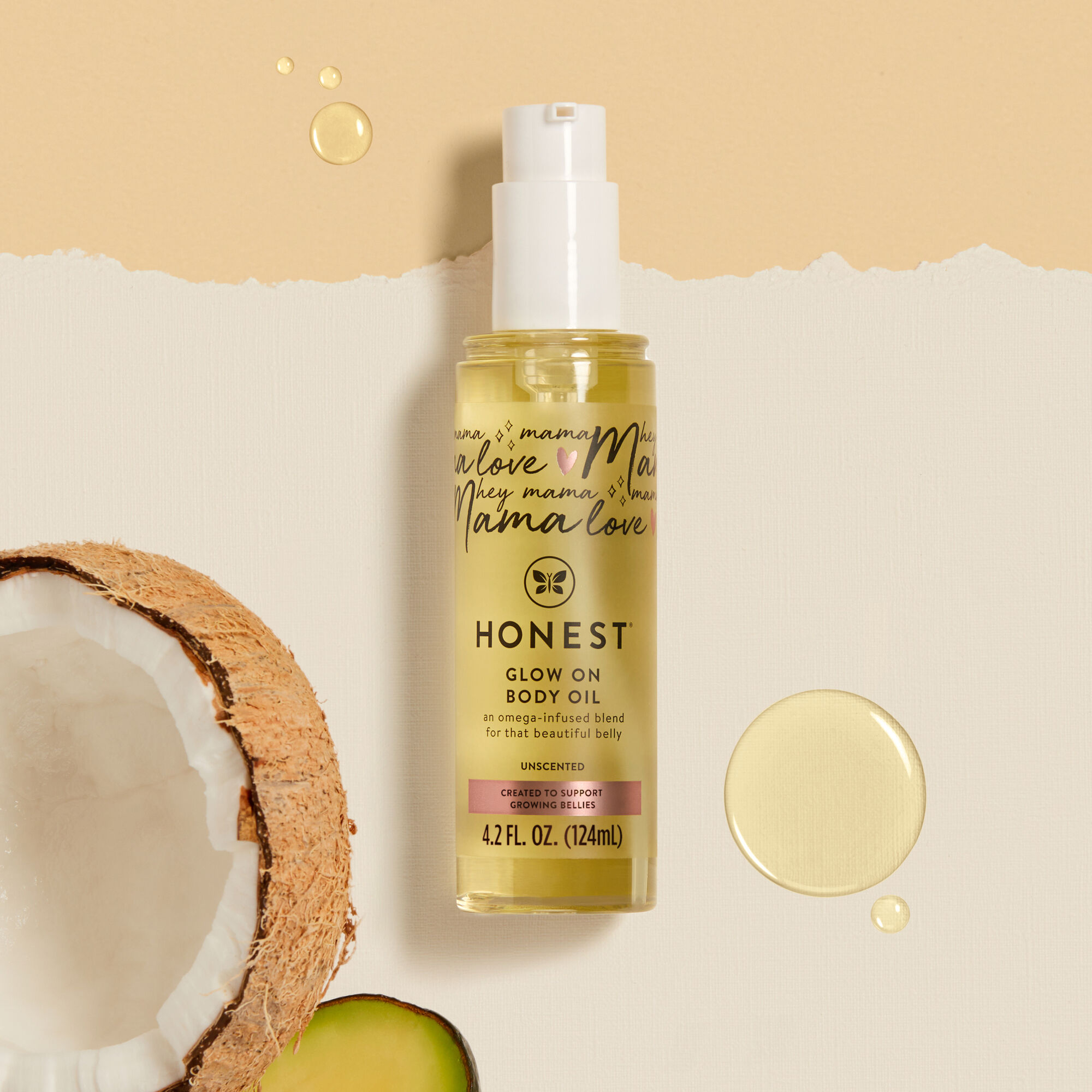 Glow On Body Oil by HONEST - Non-toxic, GO rated product free from harmful chemicals