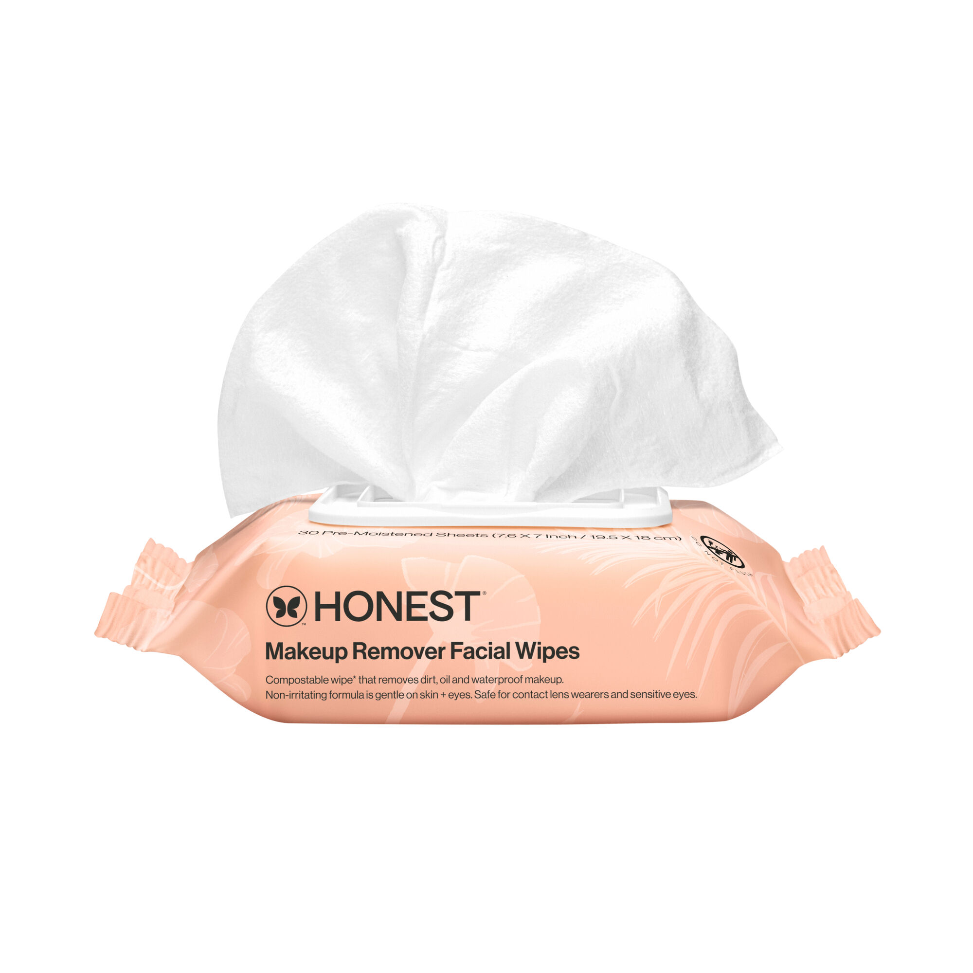 Makeup Remover Wipes by HONEST - Non-toxic, SLOW rated product free from harmful chemicals