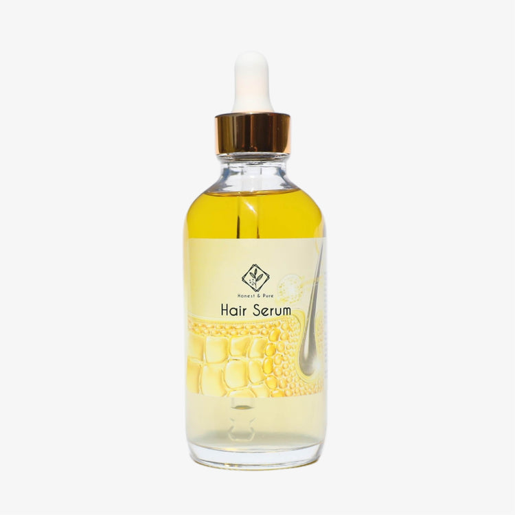 Hair Serum by Honest & Pure - Non-toxic Hair Styling + Treatment product rated SLOW by Million Marker, free from BPA, phthalates, and parabens